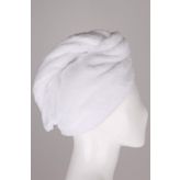 Baveno Mikrofiber Düğmeli Saç Kurulama Havlu Bone