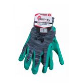 Bay-El Yeşil-Gri Süper Latex Eldiven No: 9
