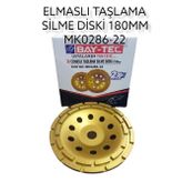 Bay-Tec 180 mm Elmaslı Taşlama Silme Diski