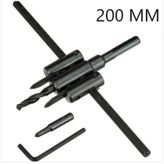 Bay-Tec 200 mm Ayarlı Delme Panç Seti