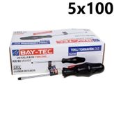 Bay-Tec 5x100 mm Düz Tekli Tornavida