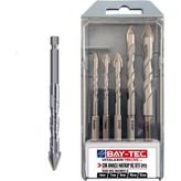 Bay-Tec Çok Amaçlı Matkap Uç Seti 5 Parça
