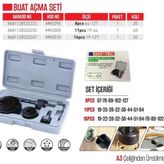 Bay-Tec MK02908 Siyah 8 Parça Pcs Buat Seti
