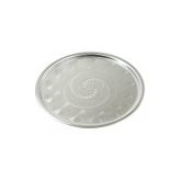 BAYDURSAN Paslanmaz Çelik Yer Sofrası, Tepsi (SİNİ) No: 6 (42 CM)