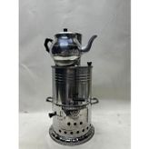 Bayraktar 5 LİTRE TEKLİ SEMAVER + DEMLİK HEDİYELİ