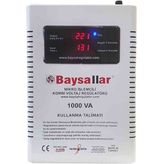 Baysallar 1000VA Kombi Voltaj Regülatör, Mikro Işlemcili, Kompakt Boyut ve Yüksek Verimlilik