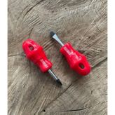 Baytec Mini Yıldız Tornavida Ph2*30MM Mini Düz Tornavida 2li