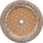 Bazaar Avm 60X60 Oval Bronz Renk Saray Tavan Göbek