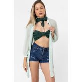 bb butik basic Oversize Tül Şifon Salaş Gömlek