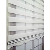 BBB Mikro Pliseli Stor Zebra Perde Beyaz MZ483 210x260