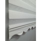 BBB MZ483 Mikro Pliseli Zebra Beyaz 110x200 cm Stor Perde