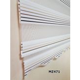 BBB MZ484 Mikro Pliseli Zebra Krem 120x200 cm Stor Perde