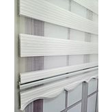 BBB Pliseli Stor Zebra Perde Sert Plastik Kasalı 180x260 Beyaz
