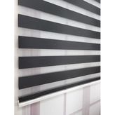 BBB Stor Zebra Perde 3 Renk Seçeneği 230x260 Siyah