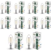 Bcb3 4W E14 LED Ampul Clear Beyaz Işık 400LM 10LU