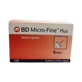 Bd Micro-Fine 6Mm/31G X 100 Adet