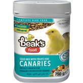 Beaks 750 gr Meyveli Kanarya Yemi