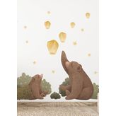 Bear Forest Çocuk Odası Duvar Stickerı
