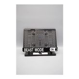 Beast Mod On 3D Kabartmalı Pleksi Motor Plakalık
