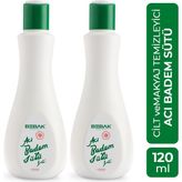 Bebak 2x120 ML Acı Badem Yüz Temizleme Sütü