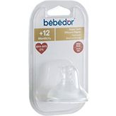 Bebedor 333 Şeffaf Biberon Emziği