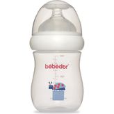 Bebedor 97322 Mavi Desenli Geniş Ağızlı 180 ml PP Biberon