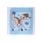 bebegen Mavi Ceylanlı Desenli Polar Battaniye 85*100 cm