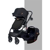 Bebegold Truva Travel Sistem Bebek Arabası Full Black - Siyah