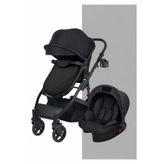 BEBEGOLD Truva Travel Sistem Bebek Arabası Full Black