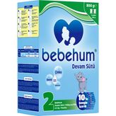 Bebehum 2 Numara Devam Sütü 6-9 Ay 800 gr - Hediyesiz