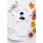 Bebek Beyaz Çıtçıtlı Body ATA2545