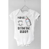 Bebek Beyaz Çıtçıtlı Body BUDDY254N