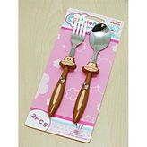 Bebek Çatal Kaşık Seti - 18 cm