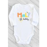 Bebek Half Boho Uzun Kol Çıtçıtlı Body 1232obbz