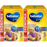 Bebelac 3 2x800 gr Bebek Devam Sütü