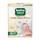 Bebeland 10 Adet Bebek Bakım Örtüsü