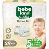 Bebeland Sensitive No:5 Junior 29 Adet Bebek Bezi
