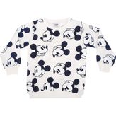 Bebelop Mickey Mouse Baskılı Pijama Takımı - 1 Yaş - Beyaz