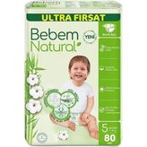 Bebem Natural Junior 80 Bebek Bezi - 1 Adet Ürün