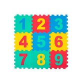 BEBEYM 9 Parça Sayılar Puzzle Yer Matı
