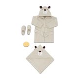 Bebitof 30030 Krem Bebek Bornoz Seti