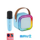 Beboncool K12 Mini Aux/Tf/Usb/Bluetooth Hoparlör Mikrofon Çocuklar İçin Karaoke Hoparlör Kit