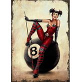 Bedeko Ahşap Tablo Bilardo Topu