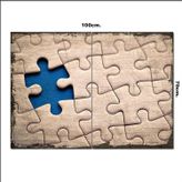 Bedeko Ahşap Tablo Puzzle Baskılı 70*100Cm