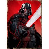 Bedeko Darth Vader Ve Işın Kılıcı Modern Ahşap Tablo