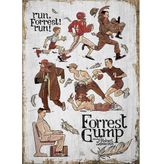 Bedeko Forrest Gump Modern Ahşap Tablo