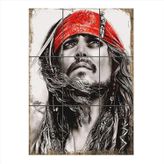 Bedeko Kaptan Jack Sparrow Mdf 9 Parça Puzzle Tablo