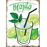 Bedeko Mojito Kokteyl Model Ahşap Tablo
