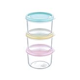 Bee Home 3'lü Mini Saklama Kabı