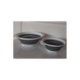 Bee Home Katlanır Süzgeç Oval Ve Yuvarlak 2'li